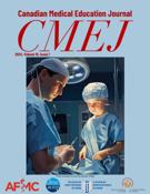 Couverture du numéro 'Volume 15, numéro 1, 2024' de la revue 'Canadian Medical Education Journal / Revue canadienne de l'éducation médicale'