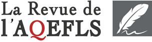 Logo for La Revue de l’AQEFLS