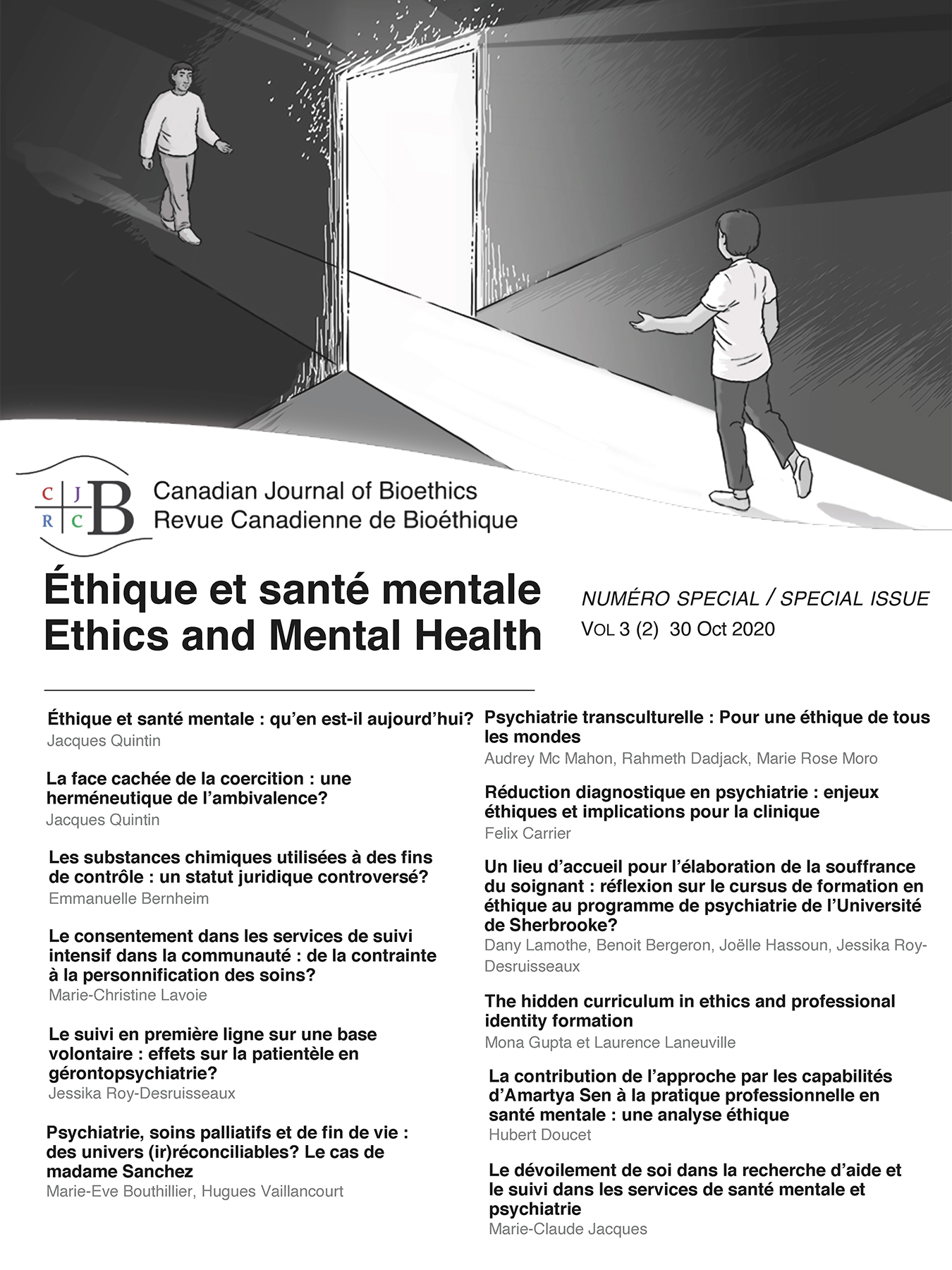Psychiatrie Transculturelle Pour Une Ethique De Canadian Journal Of Bioethics Revue Canadienne De Bioethique Erudit