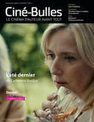 Cover for issue 'Dossier Échappées cinéphiliques' of the journal 'Ciné-Bulles'