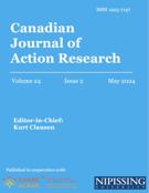 Cover for issue 'Volume 24, Number 2, 2024' of the journal 'The Canadian Journal of Action Research'