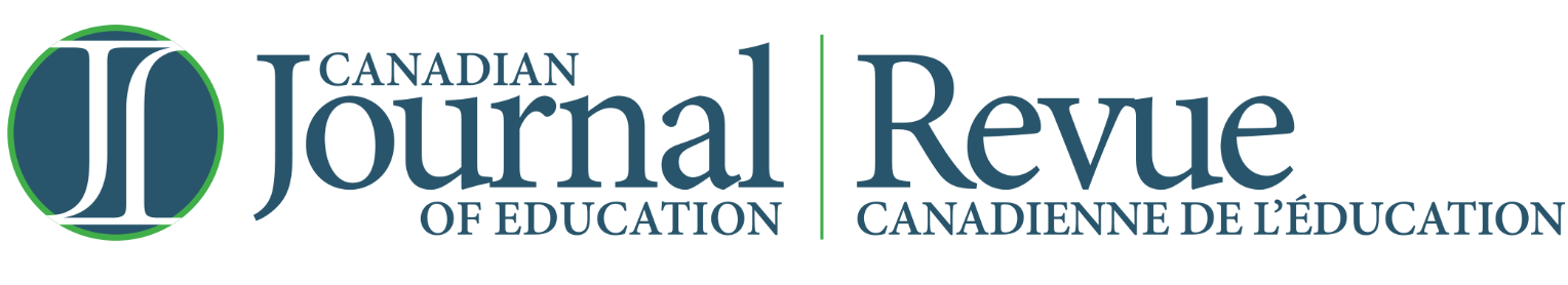 Logo for the journal Canadian Journal of Education / Revue canadienne de l'éducation