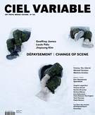 Cover for issue 'Dépaysement' of the journal 'Ciel variable'