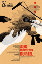 Cover for issue 'Aux frontières du réel' of the journal '24 images'