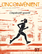 Cover for issue 'L’impératif sportif' of the journal 'L'Inconvénient'