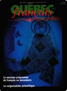 Cover of Le nouveau programme de français au secondaire, Number 102, Summer 1996, pp. 1-111, Québec français