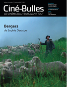 Couverture du numéro 'Volume 42, numéro 4, automne 2024' de la revue 'Ciné-Bulles'