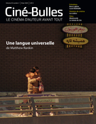 Couverture du numéro 'Volume 43, numéro 1, hiver 2025' de la revue 'Ciné-Bulles'