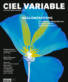 Couverture du numéro 'Agglomérations' de la revue 'Ciel variable'
