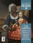Couverture du numéro 'Esclave en Nouvelle-France' de la revue 'Revue d’histoire de la Nouvelle-France'