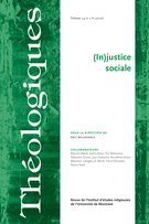 Denonciation De L Injustice Sociale Et Rhetorique Theologiques Erudit